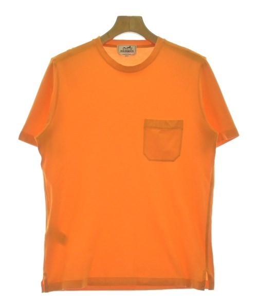 HERMES エルメス Tシャツ・カットソー オレンジ M 4103525F0071