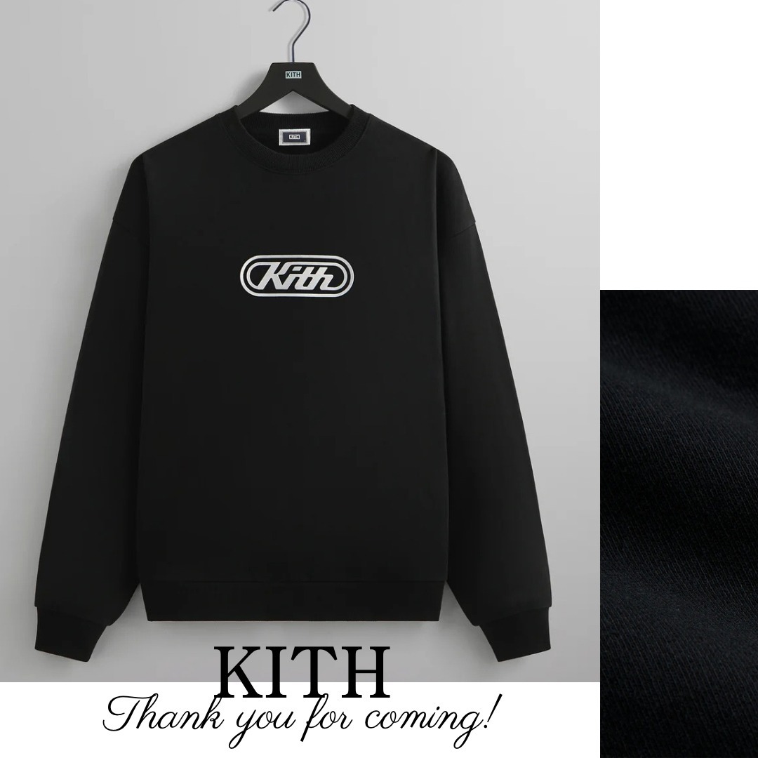 ■KITH■Kith Vortex ロゴ ネルソン クルーネック