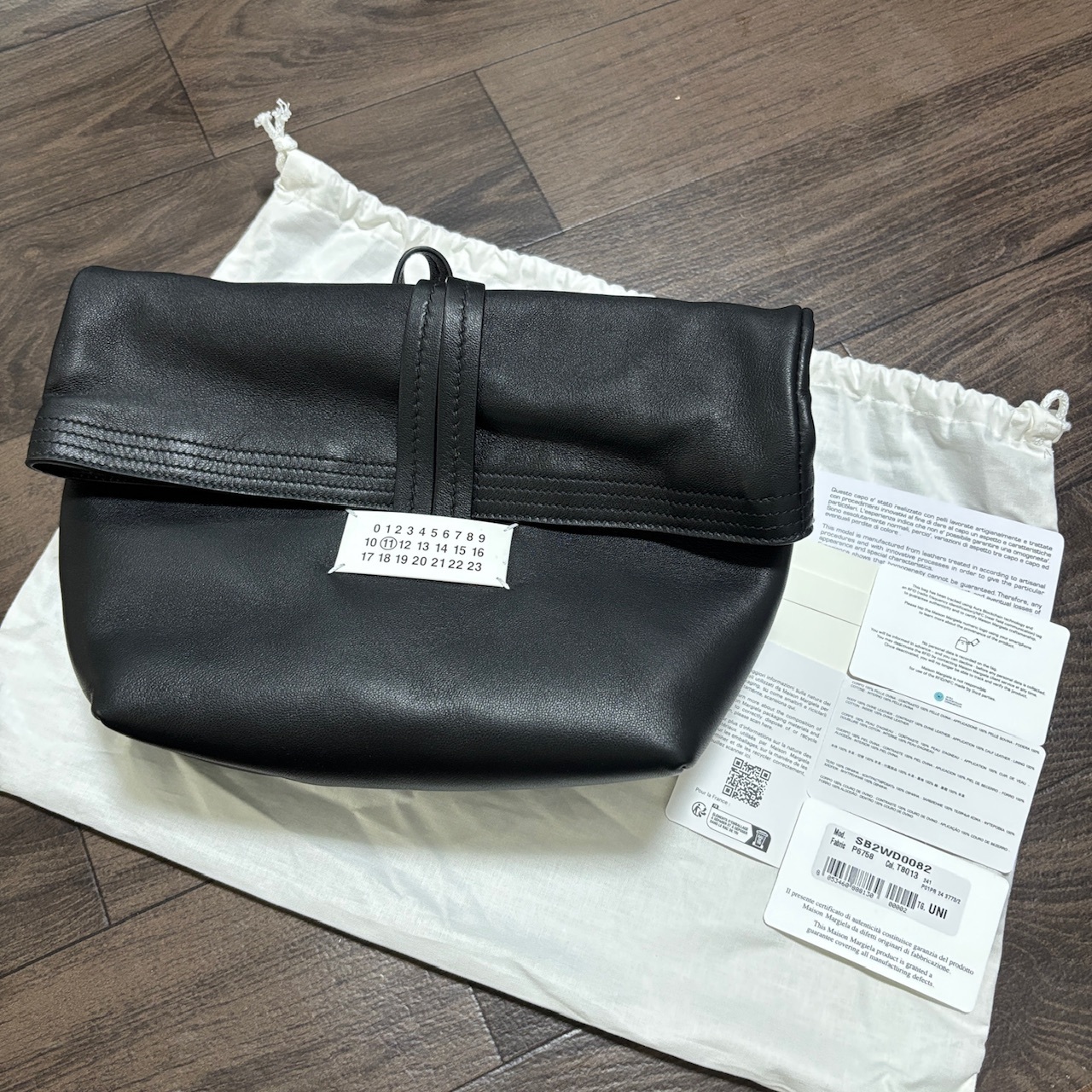 VIP価格★Maison Margiela★ ロールトップ ハンドバッグ