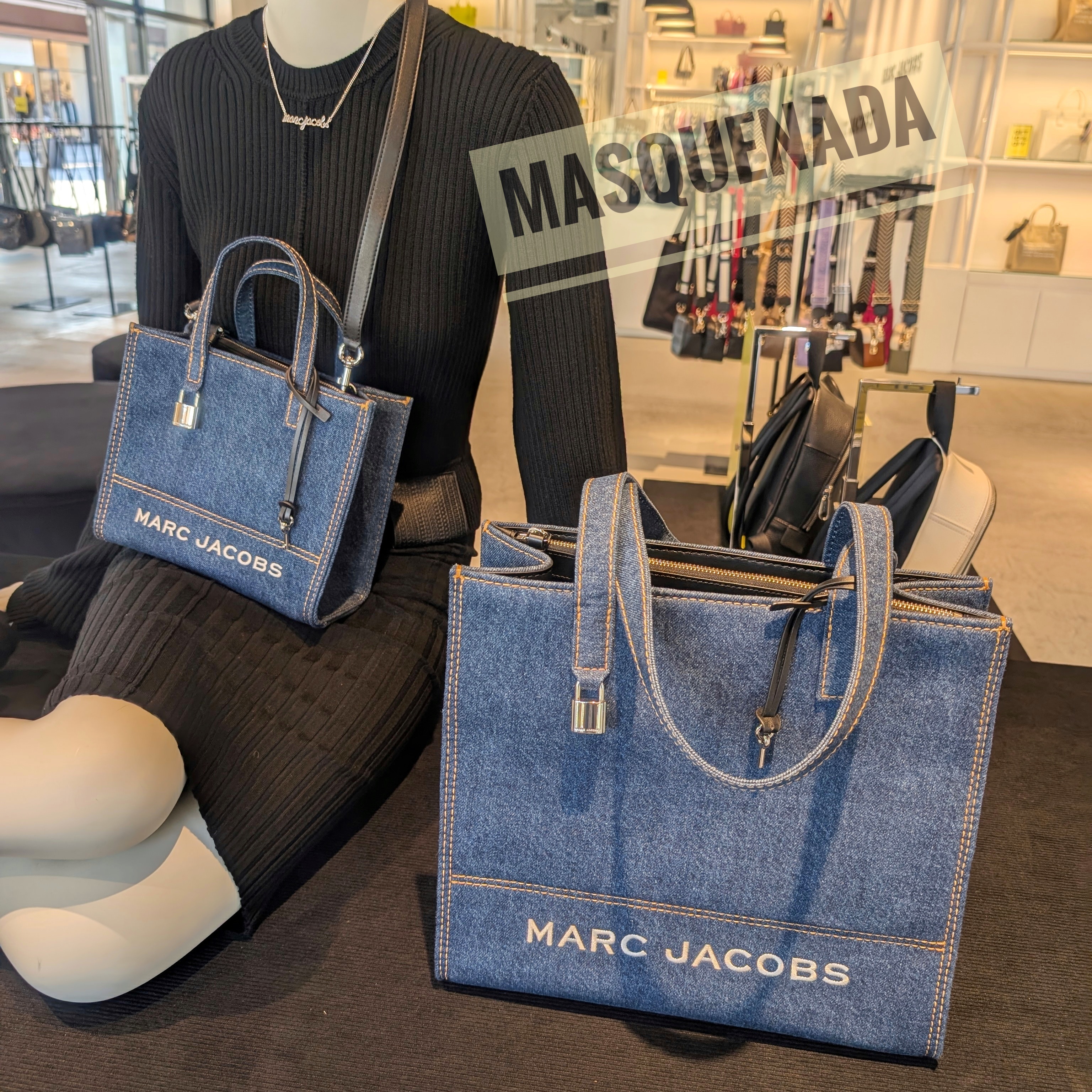 セール☆MARC JACOBS grindトートバッグ A4対応