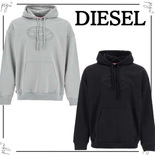 【DIESEL】国内発送 オーバルD フーディ パーカー プルオーバー