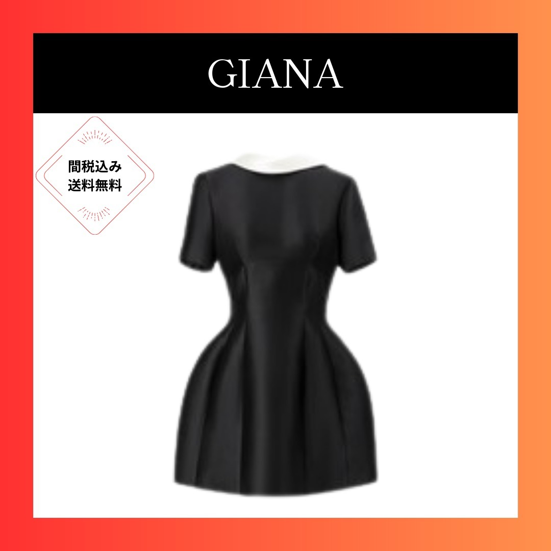 GIANA PETITE CALLA 袖付きミニドレス GIANA PETITE CALLA 袖付きミニドレス (GIANA/パーティードレス