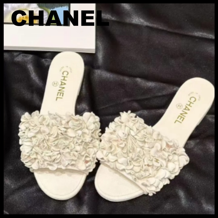 CHANEL 【25P華やか足元おしゃれに】ミュール