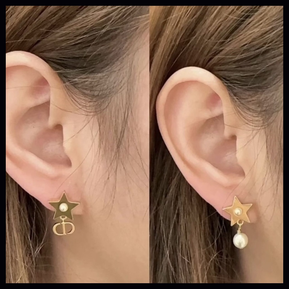 【おしゃれピアス♪】DIOR ピアス☆