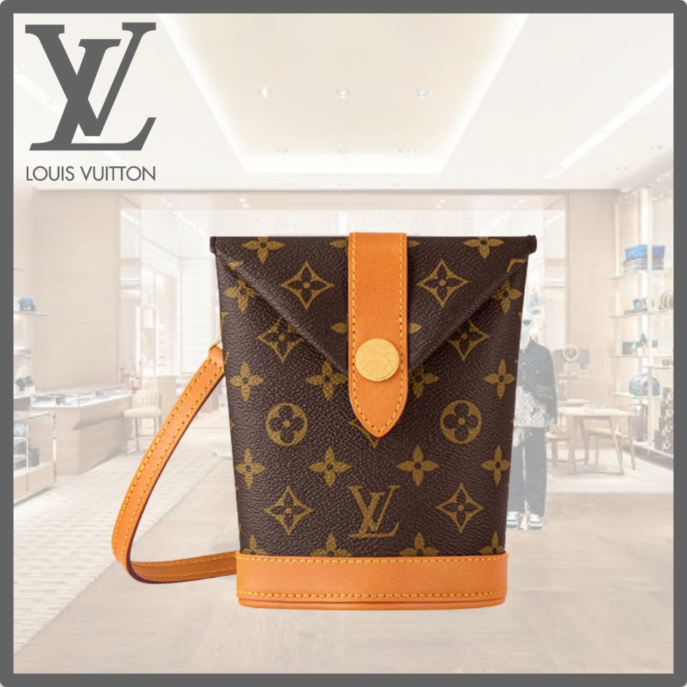 【可愛いサイズ感☆お洒落】Louis Vuitton★エンべロップ ポーチ