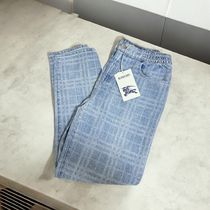 関税込★Burberry（バーバリー）Check デニムパンツ
