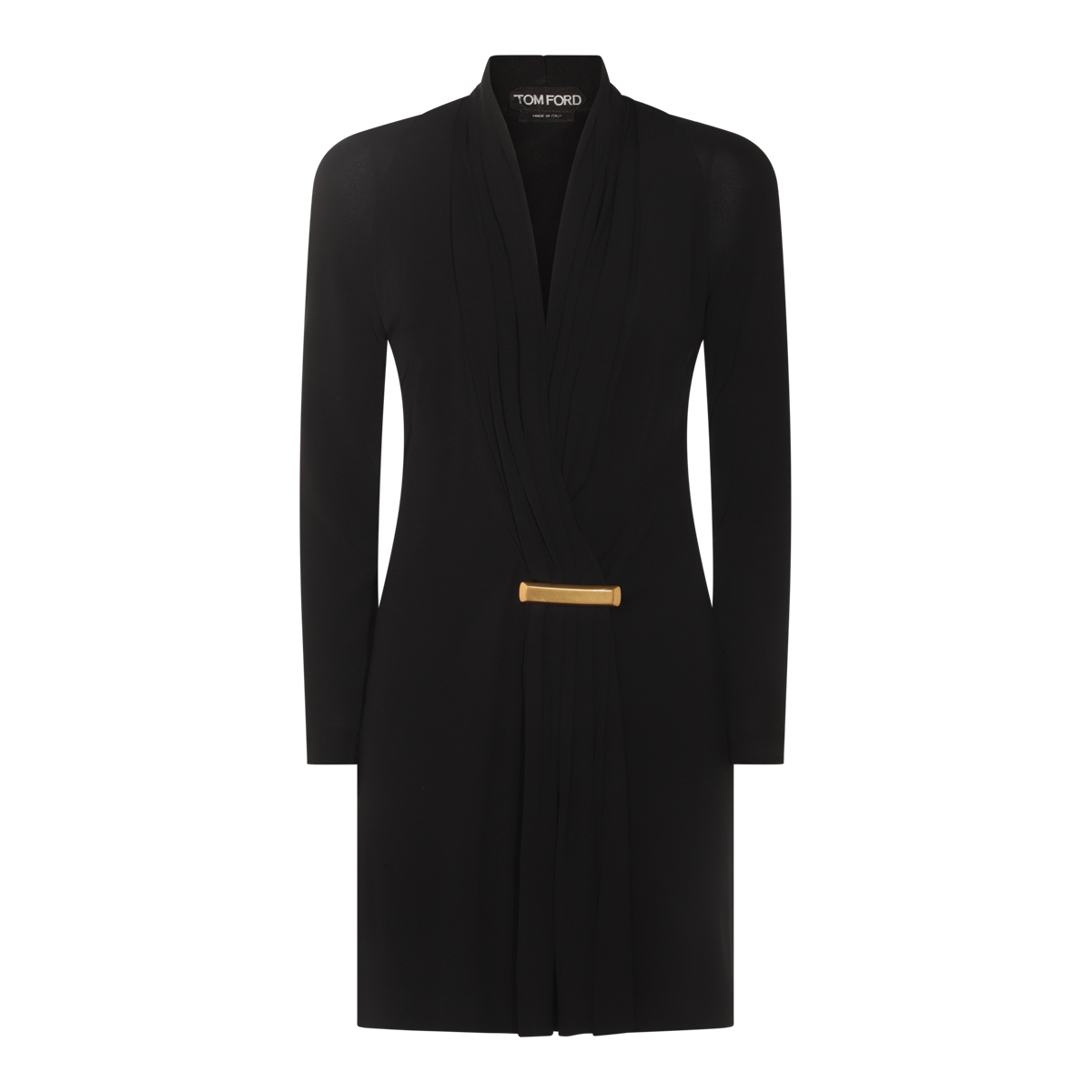 ワンピース TOM FORD BLACK VISCOSE DRESS