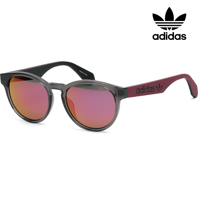 サングラス Adidas Sunglasses Clear Frame Mirror Purple OR0025 20Z