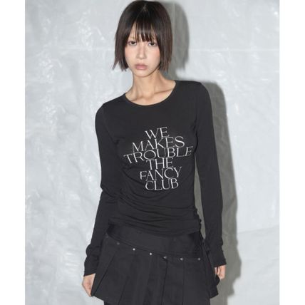 ◇NASTY FANCY CLUB◇ We Make Trouble Long Sleeve BLACKF25QB0