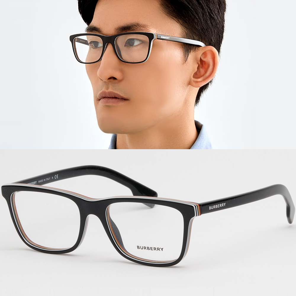 メガネ Burberry Eyeglasses Frame BE2292 3798 Luxury Rectangular