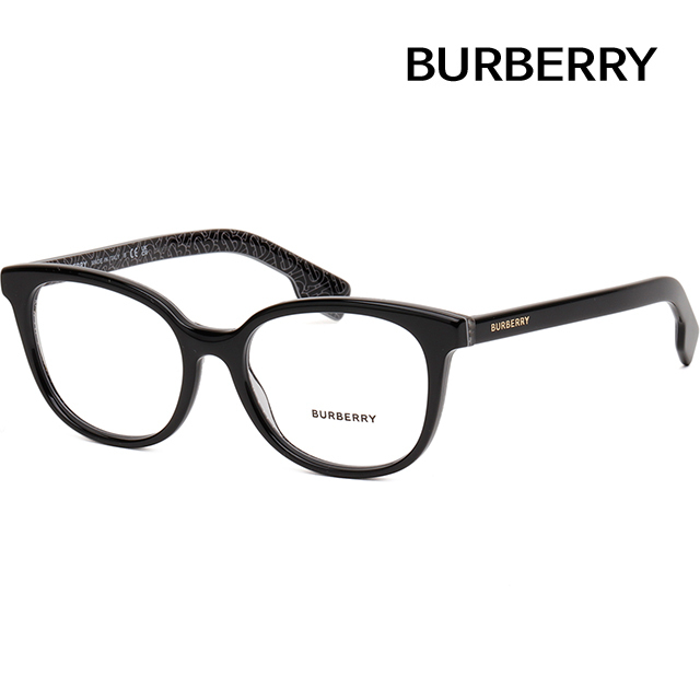 メガネ Burberry Eyeglasses BE2291 3977 Black Frame Unisex
