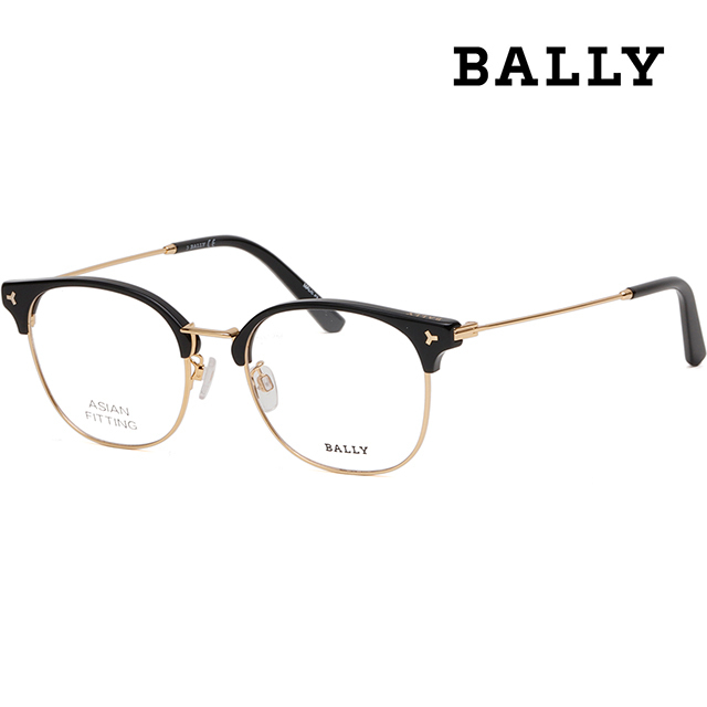 メガネ Bally Eyewear Frame BY5038D 005 Classic Half-Rim Asian Fit