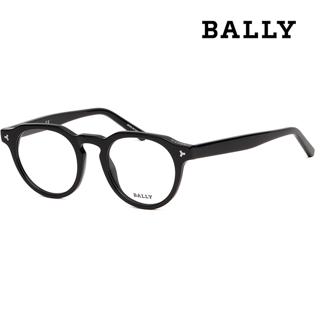 メガネ Bally Eyeglass Frame BY5020 001 Luxury Round Frame