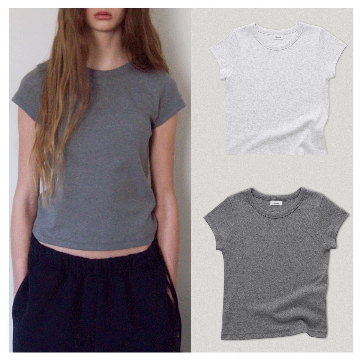 Tシャツ・カットソー Smooth Mood Day Tee Plain 5BNY395