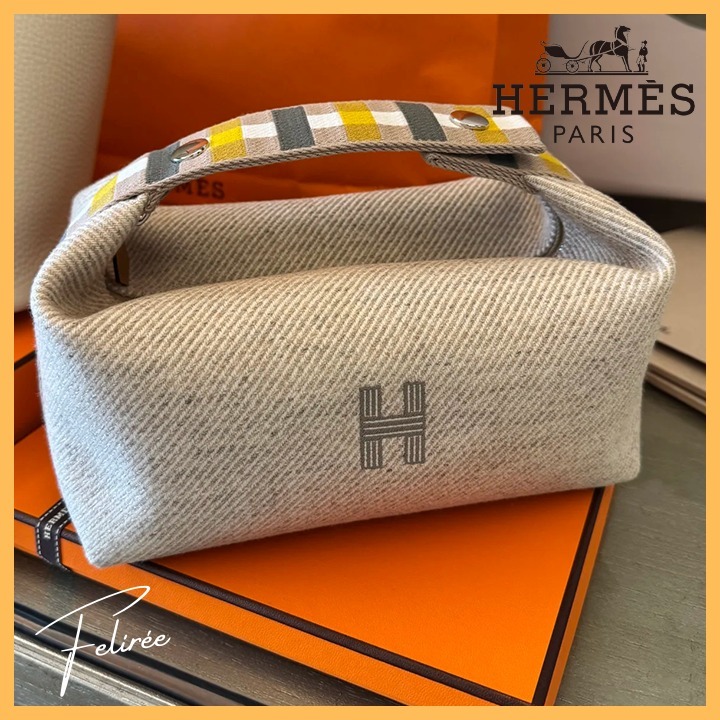 【持ち運びにちょうど良い！】HERMES ブリッドアブラック PM