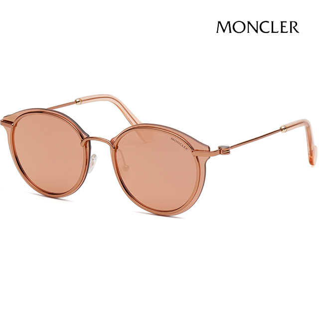 サングラス Moncler Sunglasses ML0030K 74Z Rose Gold Mirror