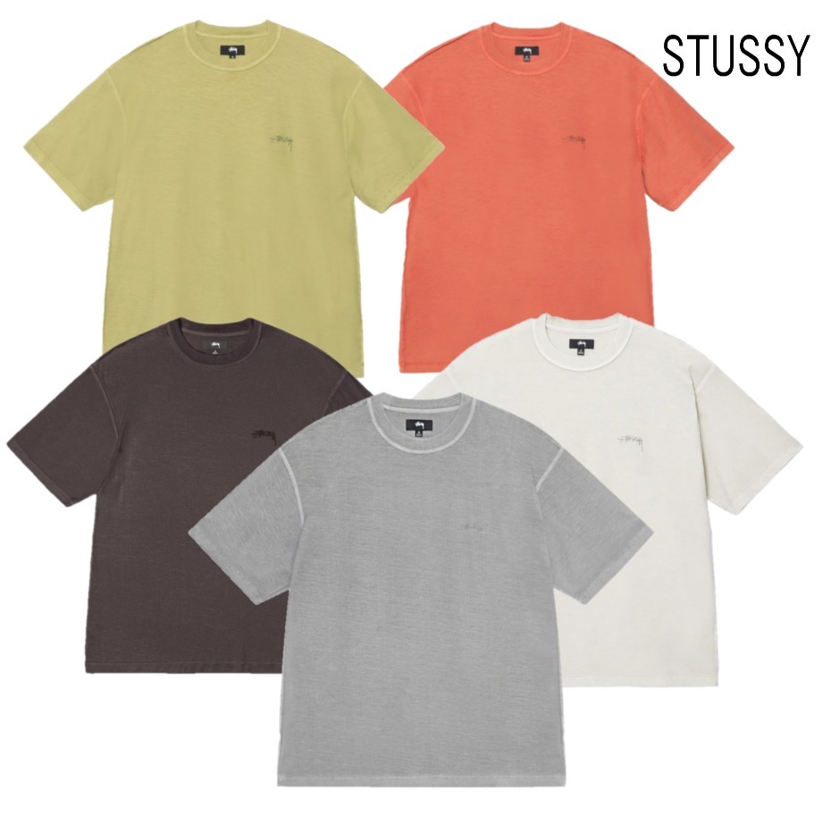 大人気【STUSSY】LAZY TEE ☆ シンプル 合わせやすい ☆ Tシャツ