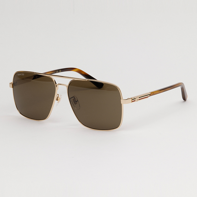 サングラス Gucci Sunglasses GG1289S 002 Square Unisex