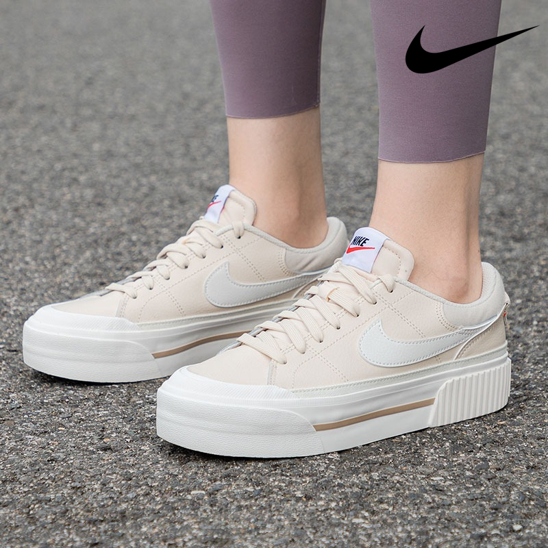 ★Nike★ ウィメンズ コート レガシー リフト ベージュ/ホワイト