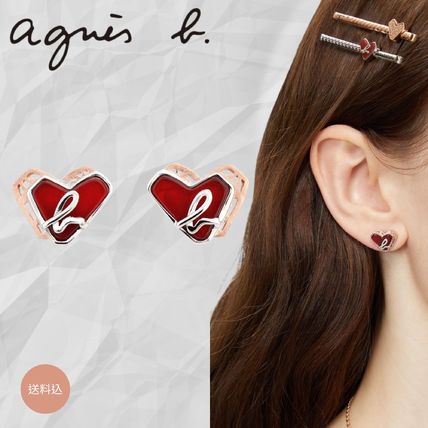 ハート Agnes b(アニエスベー) ピアス(レディース) - 海外通販の