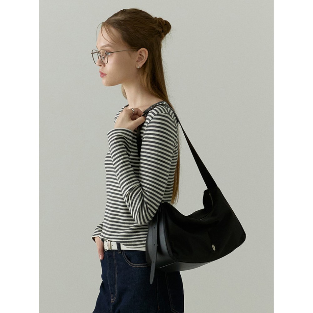 ★OSTKAKA★ [Exclusive] Soft shoulder nylon 2colors