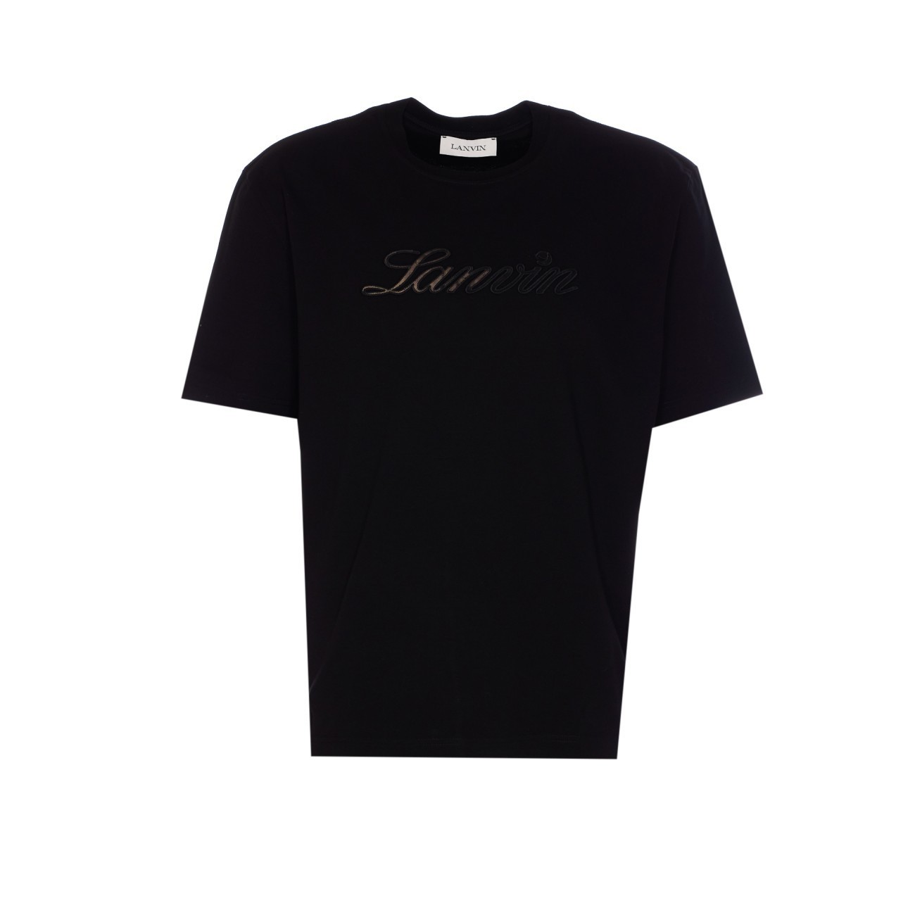 Tシャツ・カットソー LANVIN DEBOSSED LANVIN LOGO T-SHIRT