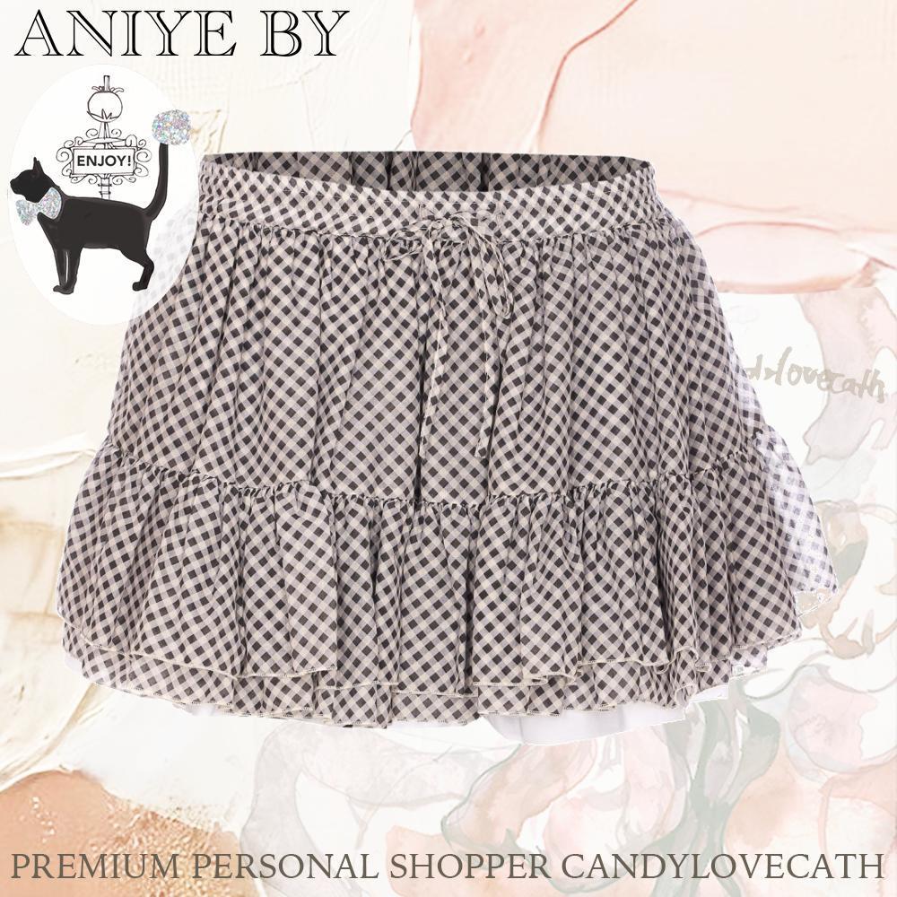 スカート ANIYE BY MINI VICKIE CHECK SKIRT