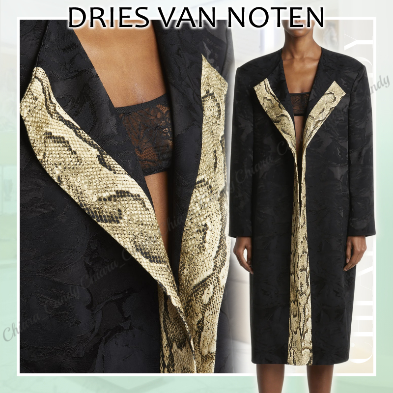 【25SS NEW】DRIES VAN NOTEN_women / Rivkam 花柄コート