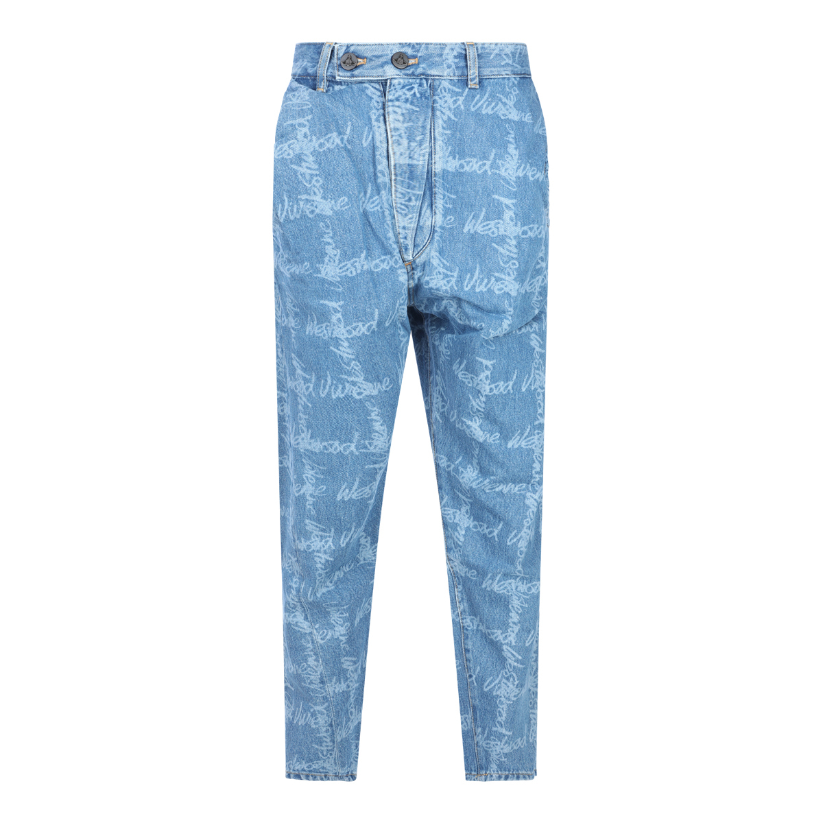 デニム・ジーパン VIVIENNE WESTWOOD BLUE COTTON JEANS