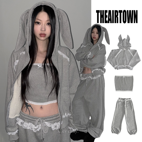 【THEAIRTOWN】Ivy lace rabbit setup ★