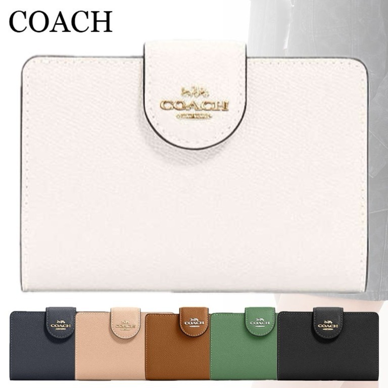 すぐ届く*COACH*コーチ*ミディアム コーナー ジップ ウォレット