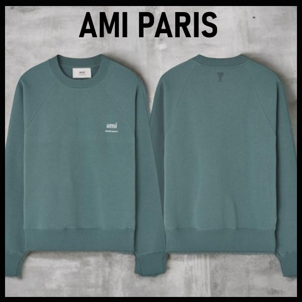 【AMI PARIS】 アミ パリス ロゴ スウェットシャツ