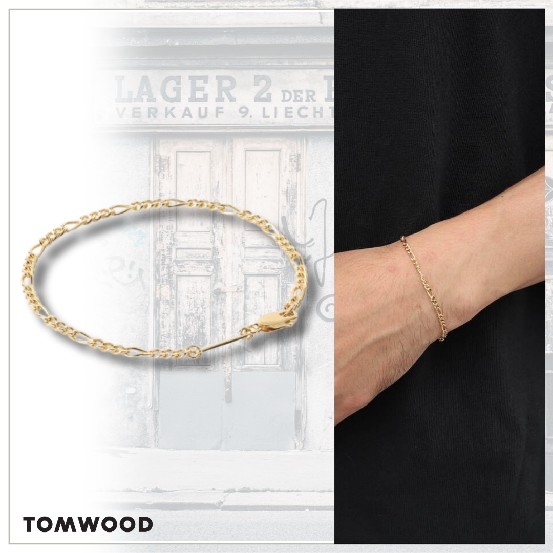 唯一無二の個性を纏う【TOM WOOD】BO BRACELET SLIM GOLD 7INCH