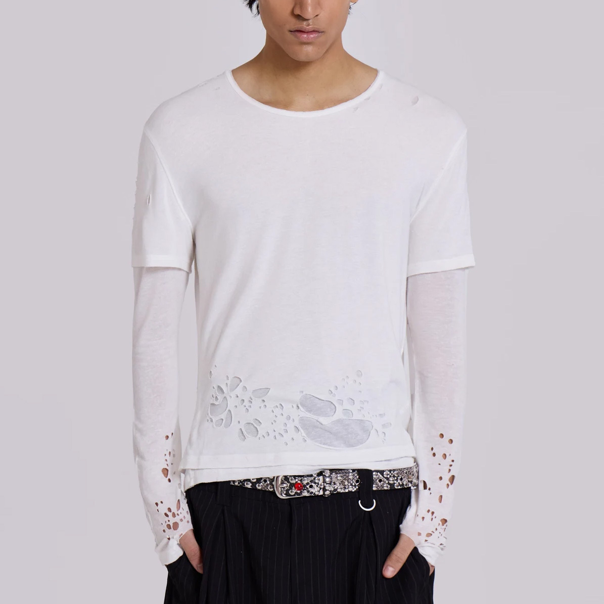 新作☆Jaded☆Ghost Double Layer Mist 長袖 Tシャツ【UK発