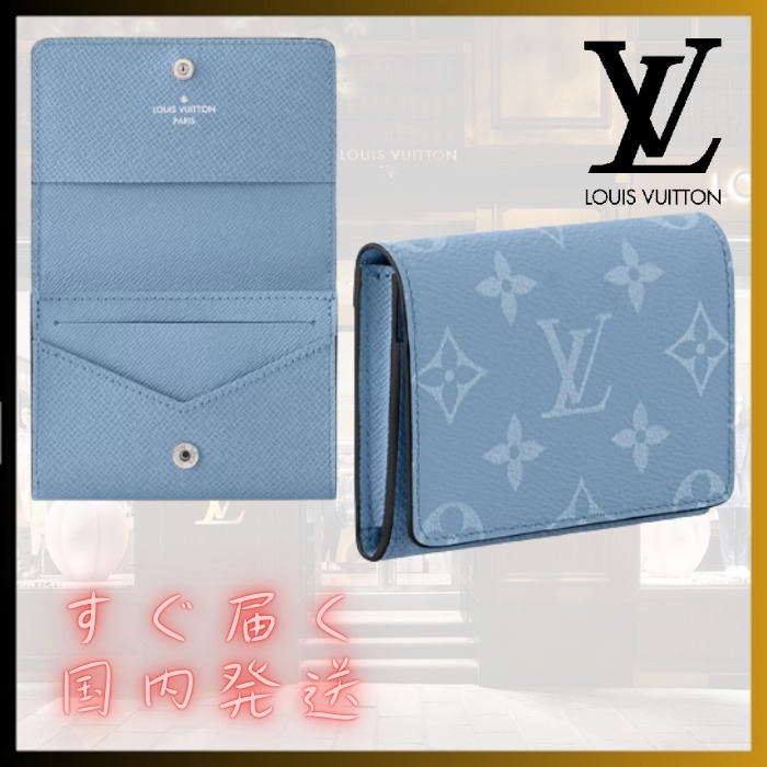 【25SS /爽やか色】Louis Vuitton カードケース アンヴェロップ
