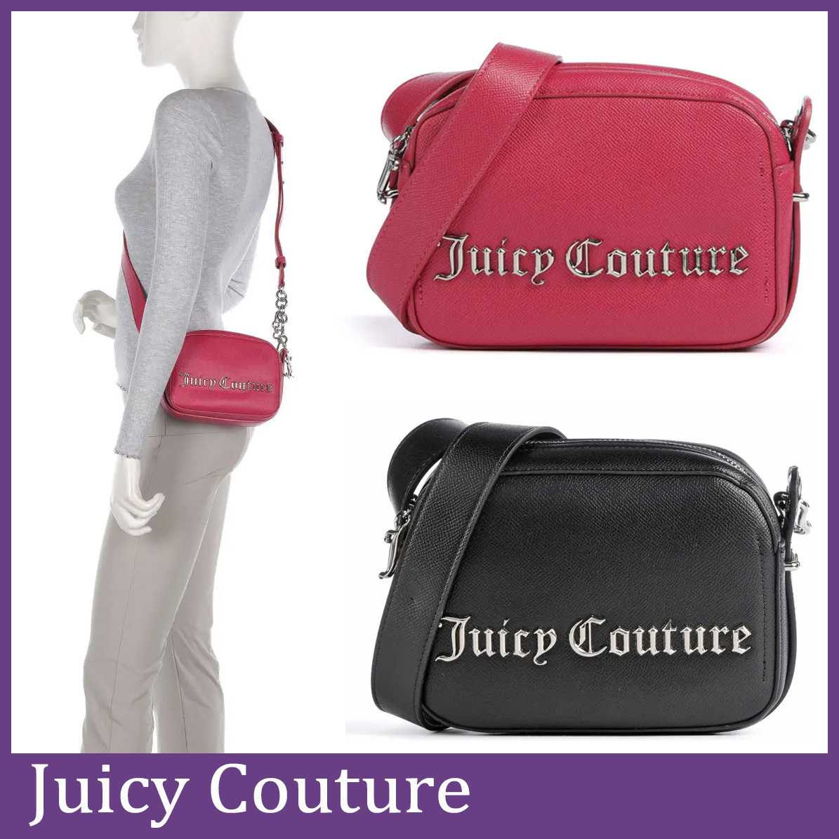 Juicy Couture☆Jasmine Crossbody バッグ 2色【UK発】