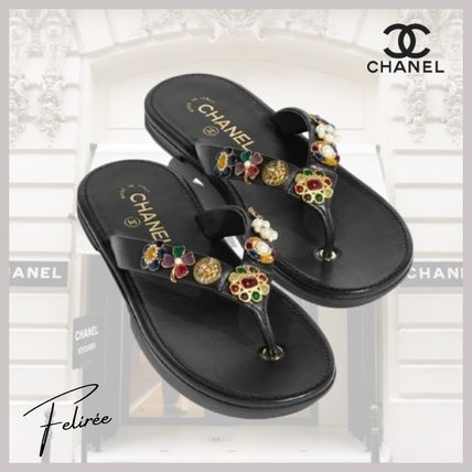 ビーチサンダル CHANEL(シャネル) - 海外通販のBUYMA