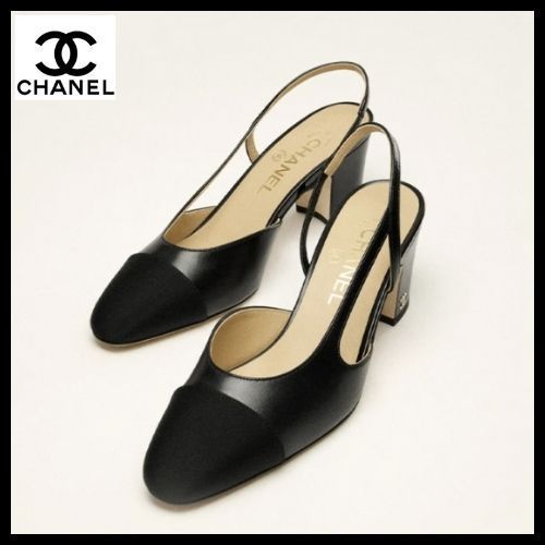 **万能デザイン♡**【CHANEL】 スリングバックシューズ