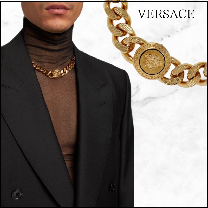 【VERSACE】メドゥーサ チェーンネックレス