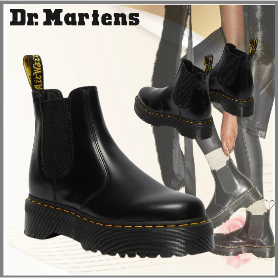 【DR MARTENS】2976 クアッド スムースレザー チェルシーブーツ