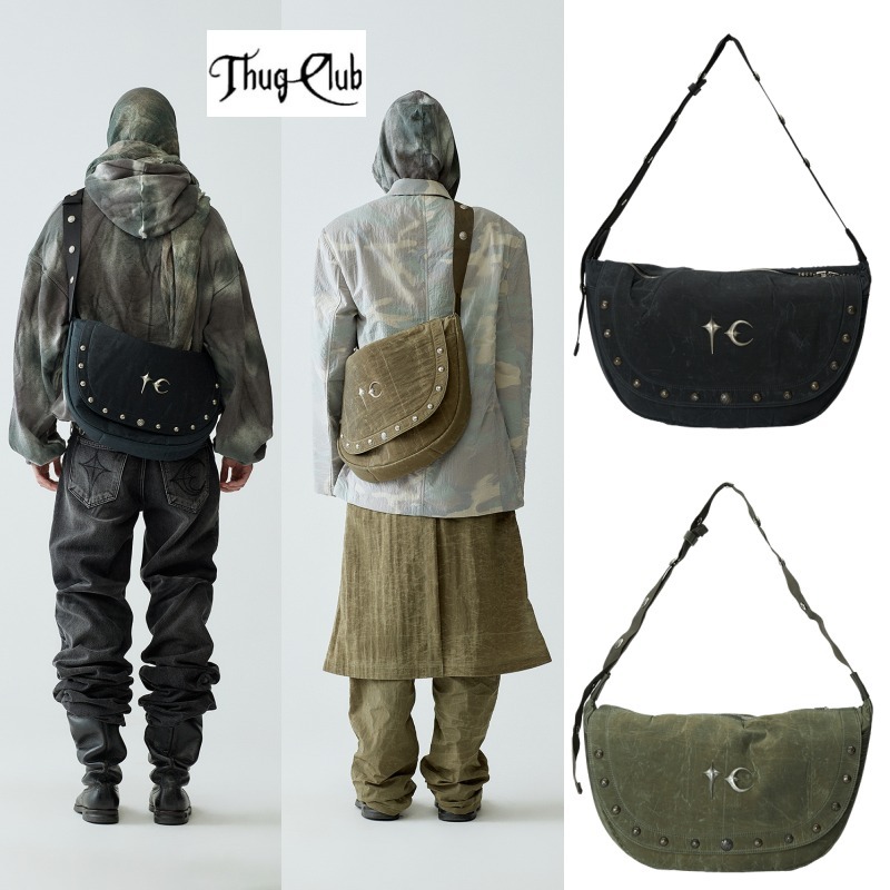 ★25SS 新作★THUG CLUB★Scarred Bio Army Messenger Bag★2色