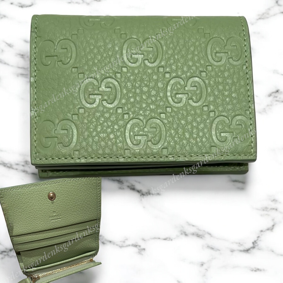 すぐ届く！GUCCI〔GGエンブレム〕ミニ ウォレット