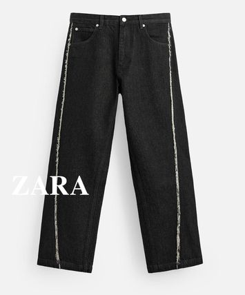 ブラック（黒）系 ZARA(ザラ) デニム・ジーパン(メンズ) - 海外