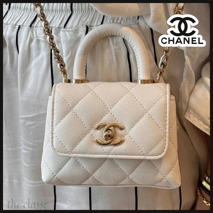 【ミニマル可愛い♪】CHANEL ココハンドル 11cm マイクロバグ