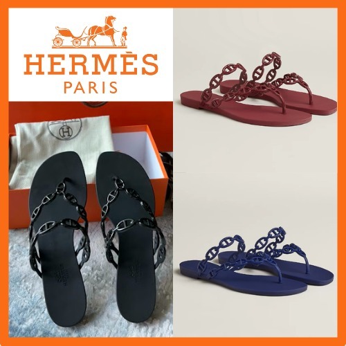 【洗練されたデザイン♪】 HERMES アイランドサンダル