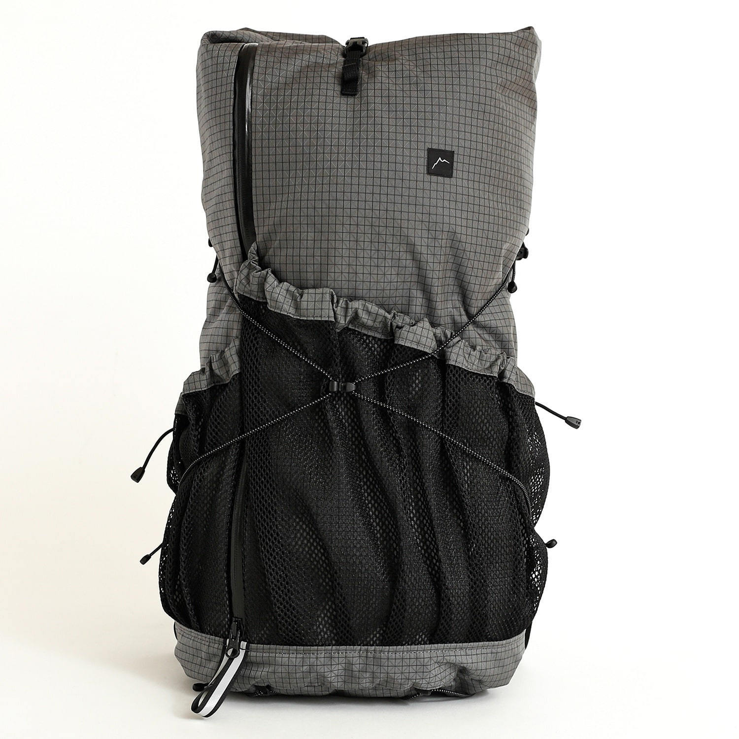 【CAYL】 mari roll top SM / b-grid / grey