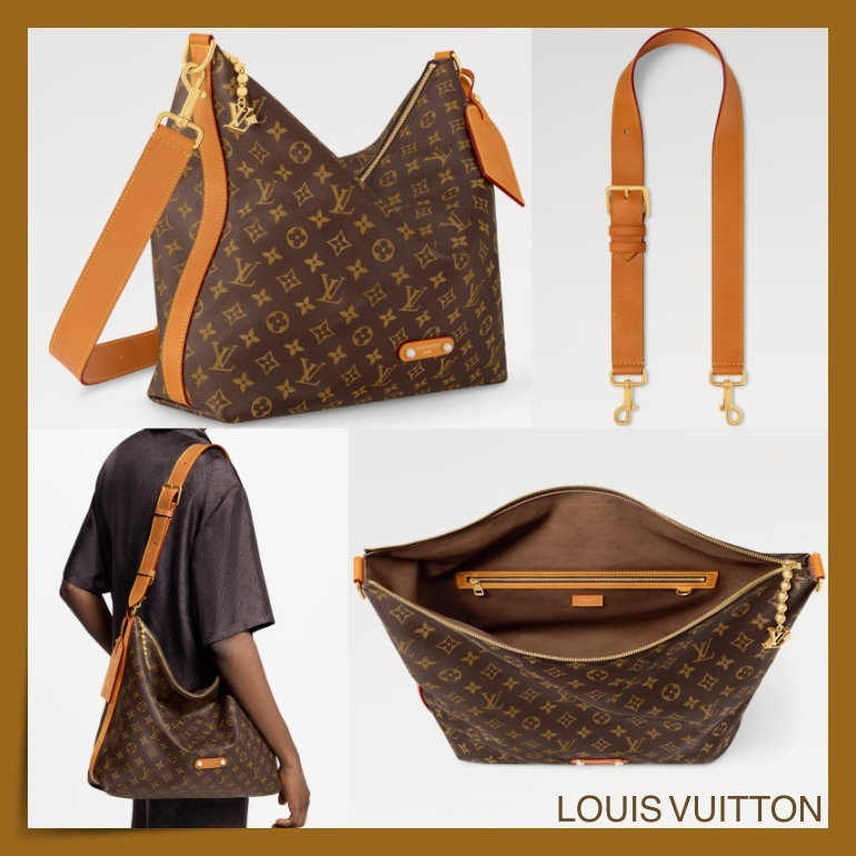 【LOUIS VUITTON】レトロ感 使い易い☆バガボンドホーボーバッグ