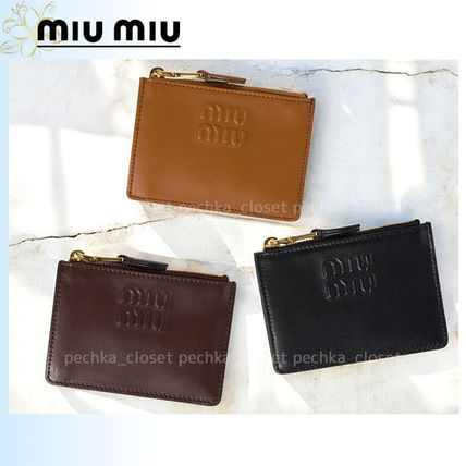 ラウンドジップ(ファスナー) MiuMiu(ミュウミュウ) 財布・小物