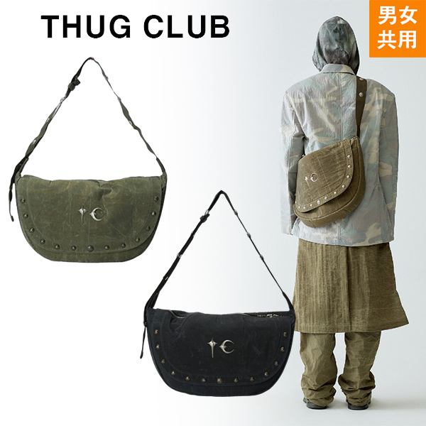 【THUG CLUB】Scarred Bio Army Messenger Bag★送料・関税込