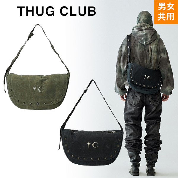 【THUG CLUB】Scarred Bio Army Messenger Bag★送料・関税込
